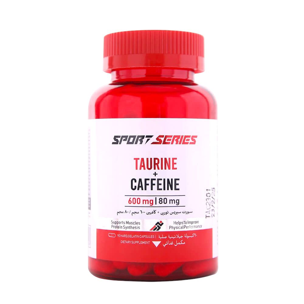 Sport Series Taurine + Caffeine 90 Tablets – Energy & Focus in Egypt