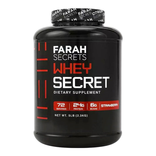 Farah Secrets Whey Protein 2.3kg – 72 Servings in Egypt