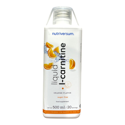 سائل إل-كارنيتين من نوتريفرسوم ٥٠٠ مل (٢٠ حصة) | استقلاب الدهون والطاقة