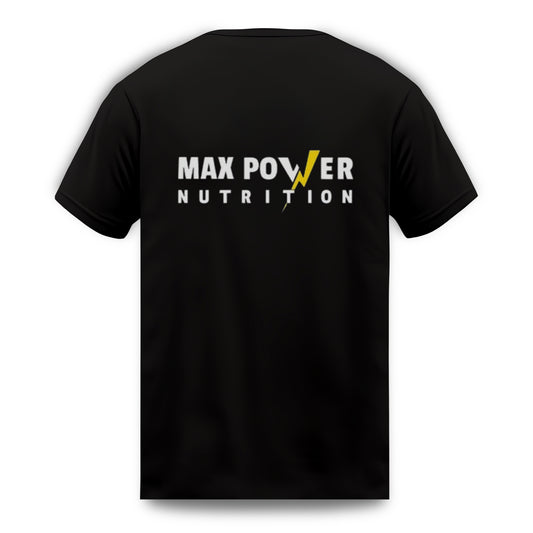 Max Power Nutrition Black T-Shirt