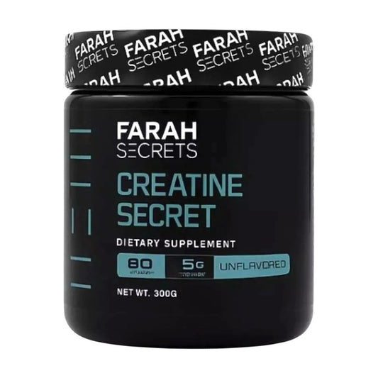 Farah Secrets Creatine 300g – 60 Servings Micronized Creatine in Egypt