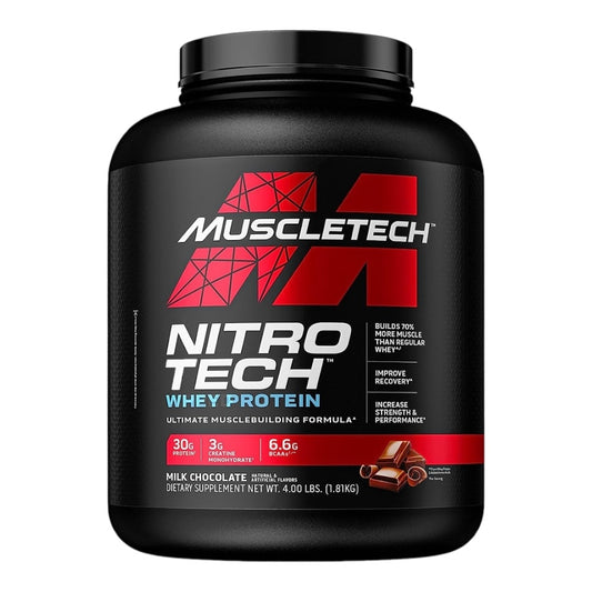 MuscleTech Nitro-Tech Whey Protein – Build Strength and Lean Muscle