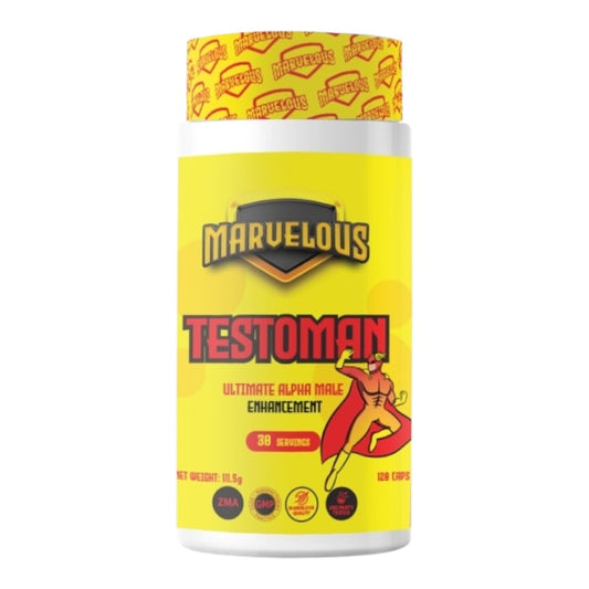 Marvelous TESTOMAN – Alpha Male Testosterone Booster (30 Servings)