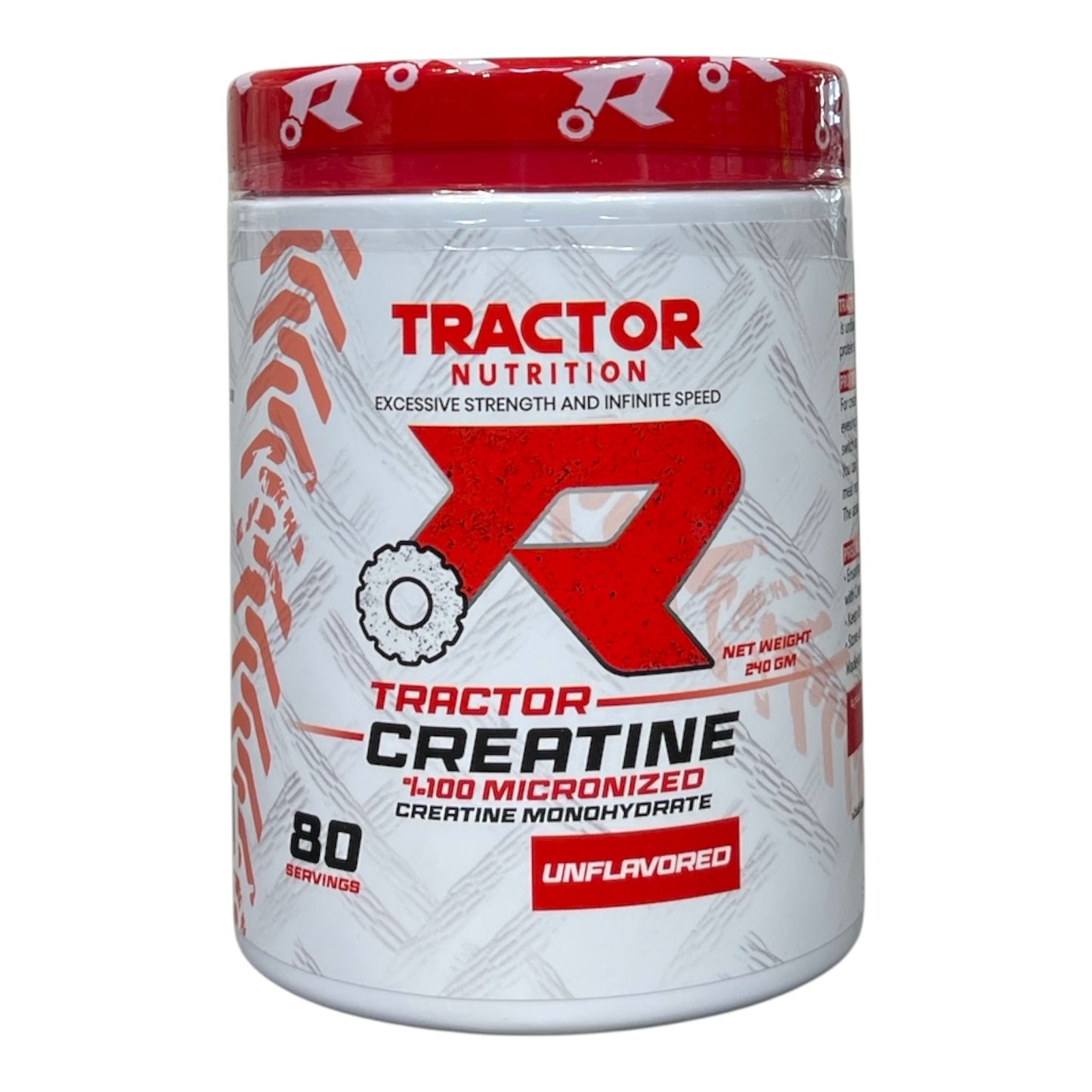 Tractor Creatine is a creatine supplement designed to boost performance, increase muscle strength,