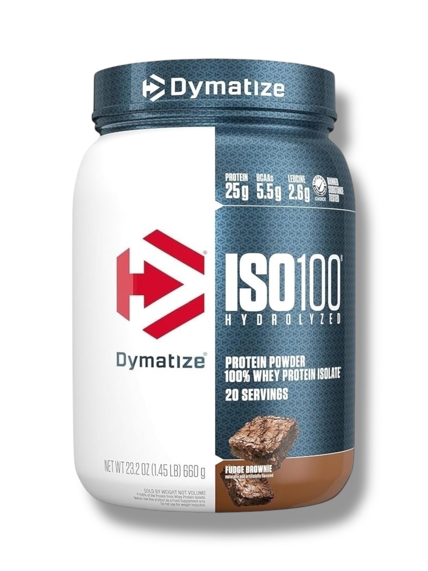 Dymatize ISO100 650g (20 Servings) | Hydrolyzed Whey Isolate for Lean Muscle Growth| In Power Fit Supplements Egypt