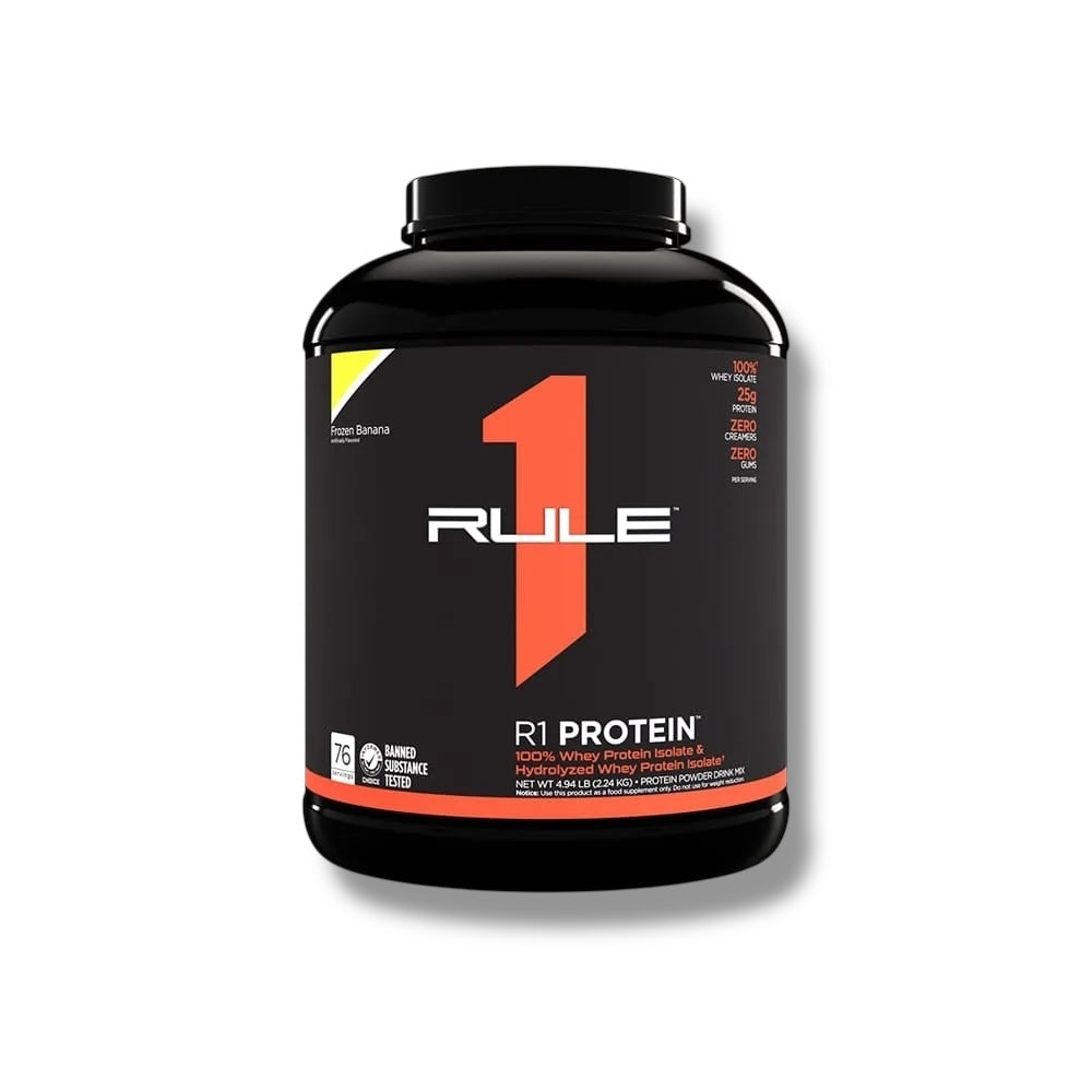 Rule 1 Whey Protein Isolate – Clean Protein for Lean Muscle Gains