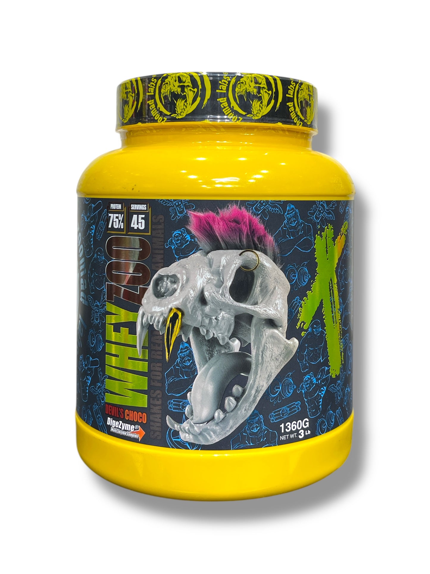 Insane Labz WHEY700 – Devil’s Choco Whey Protein Blend | 75% Protein – 45 Servings