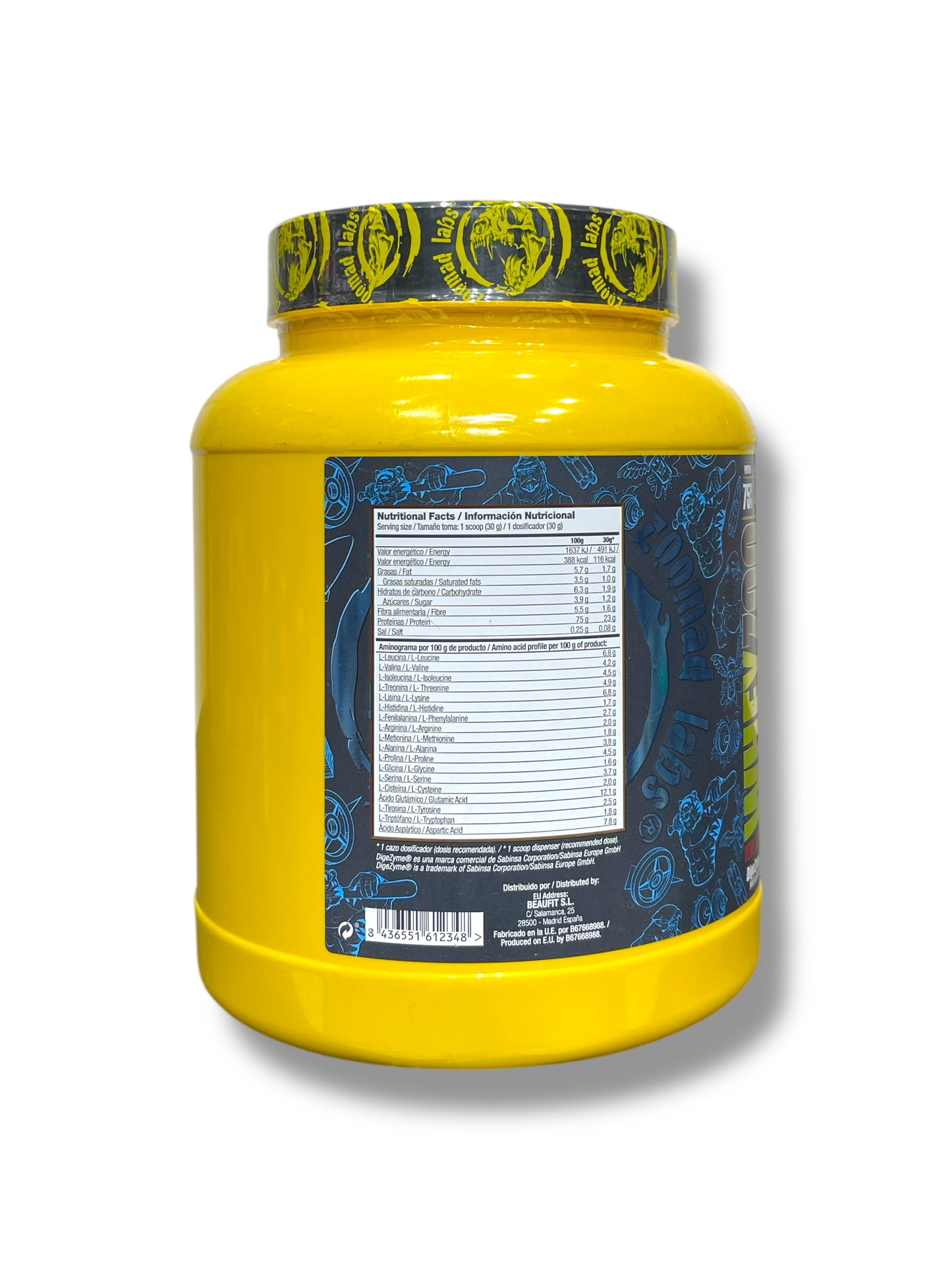 Insane Labz WHEY700 – Devil’s Choco Whey Protein Blend | 75% Protein – 45 Servings