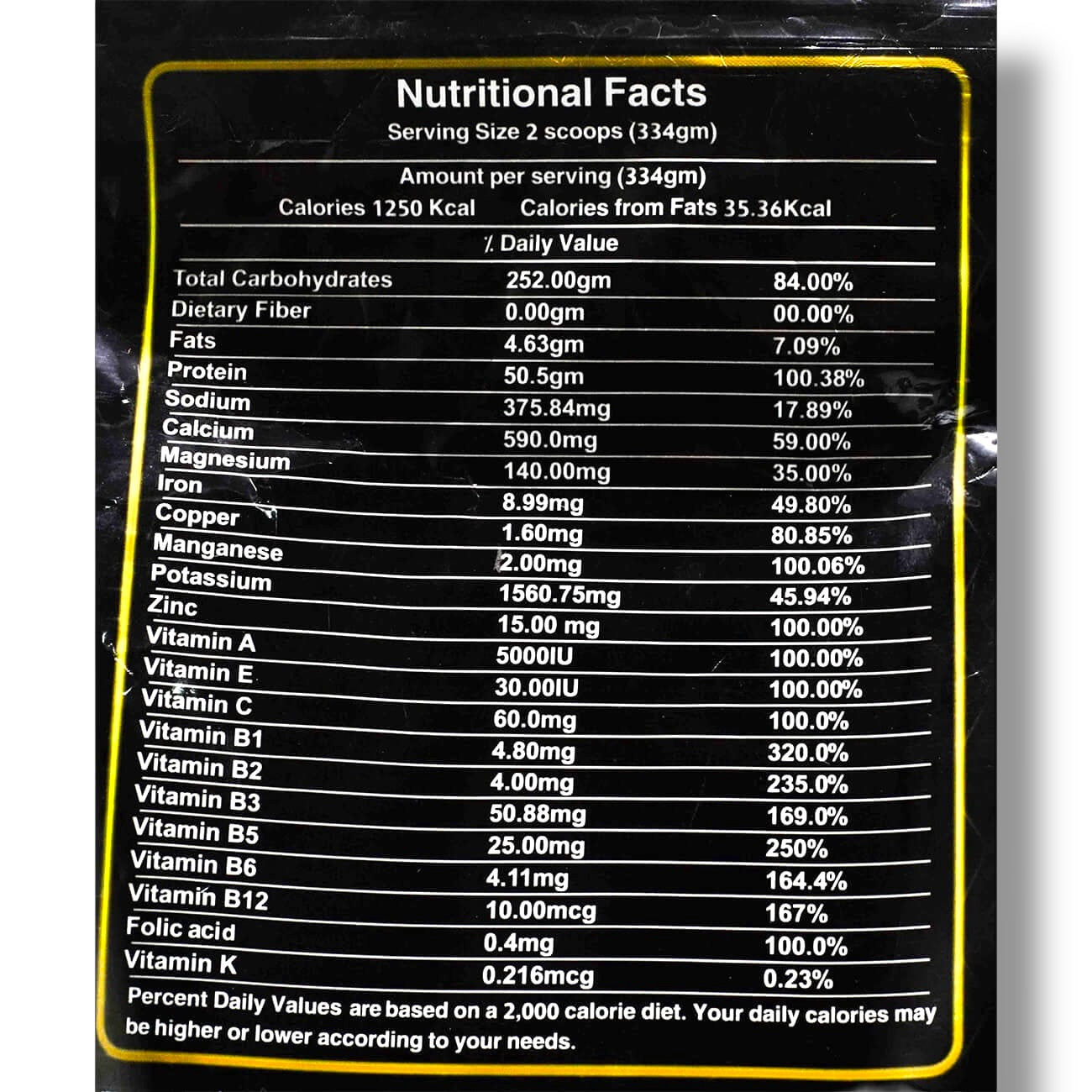 Novogen Pharma Mass Gainer