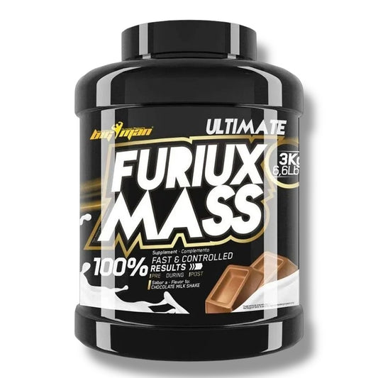 بيج مان ألتيميت فوريوكس ماس 3 كجم | مكمل غذائي عالي السعرات الحرارية لزيادة الكتلة العضلية والوزن بسرعة