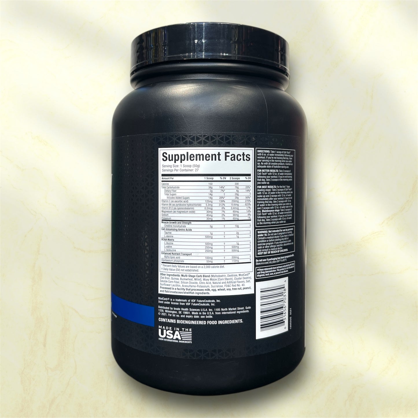MuscleTech Cell-Tech is a scientifically engineered creatine supplement designed to enhance muscle size, strength, and recovery,