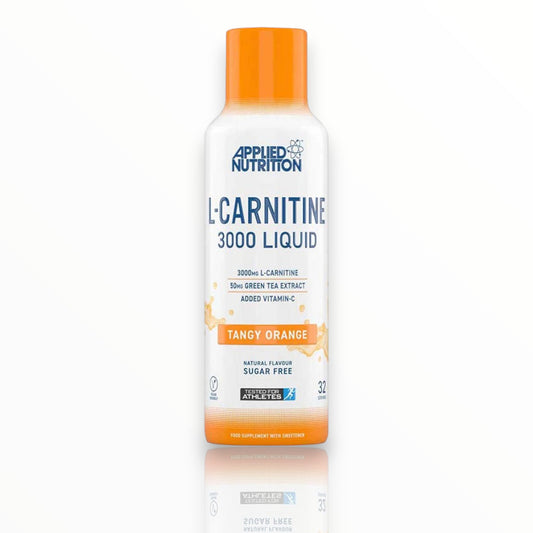 Applied Nutrition L-Carnitine 3000 Liquid – Fat Loss Support (Tangy Orange, 32 Servings) | Egypt
