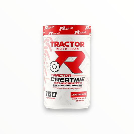 Tractor Creatine Monohydrate 480g – 160 Servings | Micronized Creatine for Strength & Performance Egypt