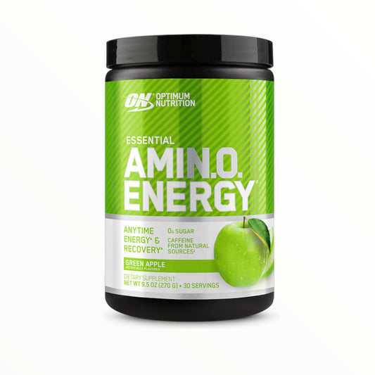 أوبتيموم نيوتريشن، طاقة أمينية أساسية ٢٧٠ غرام (٣٠ حصة) | طاقة، تركيز، واستعادة العضلات | مكملات باور فيت مصر