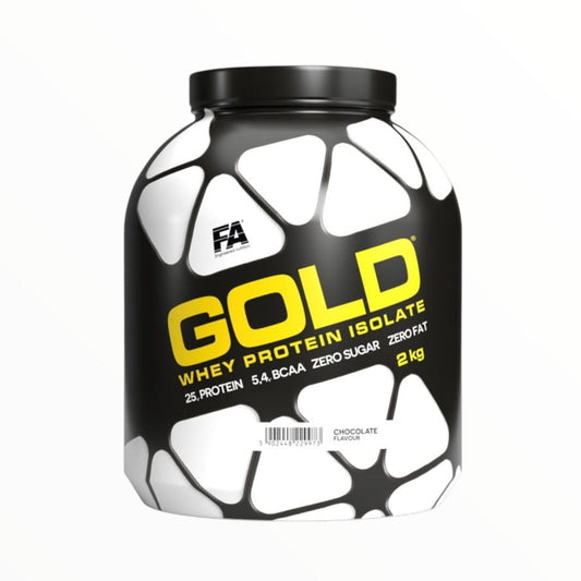 FA Nutrition Gold Whey Protein Isolate 2kg (66 Servings) | Premium Lean Protein for Muscle Growth & Recovery|In Power Fit Supplements Egypt