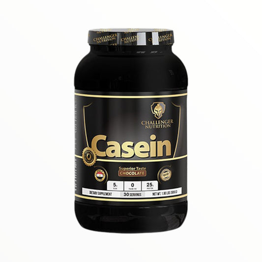 Challenger Casein 900g (30 Servings) | Slow-Digesting Protein for Overnight Recovery| In Power Fit Supplements Egypt