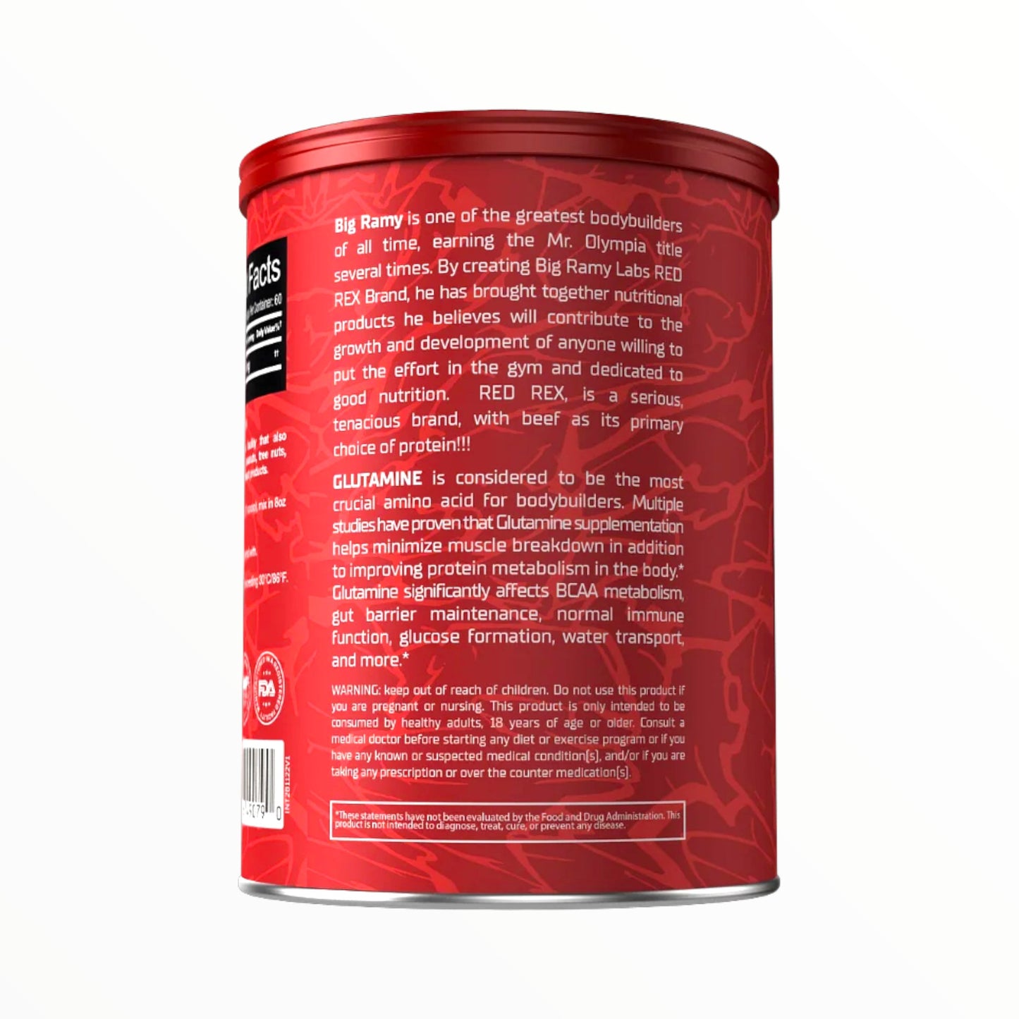 Glutamine Red Rex – Advanced Muscle Recovery & Immune Support Formula