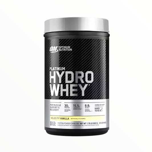 Optimum Nutrition HydroWhey 800g (20 Servings) | Fast-Absorbing Protein for Recovery & Muscle Growth|In Power Fit Supplements Egypt