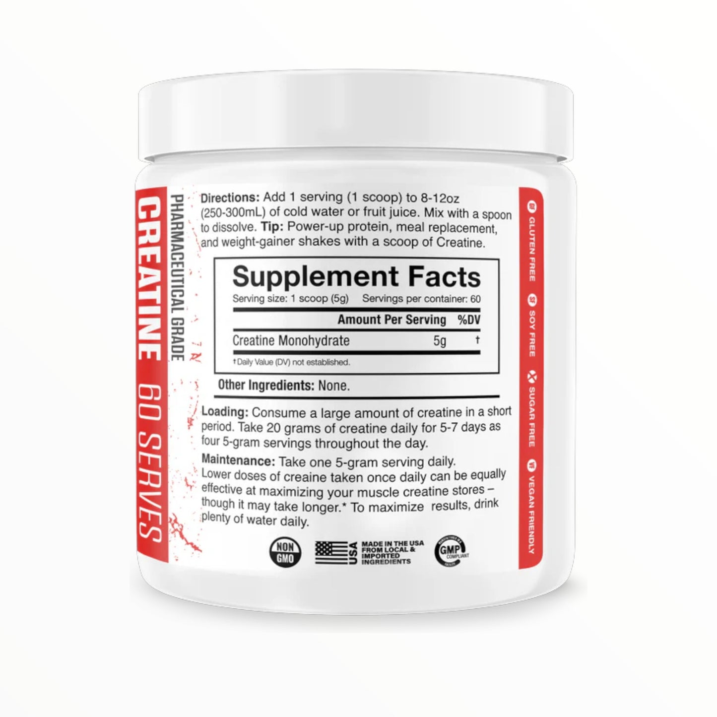 The Curse Creatine Monohydrate – 300g (60 Servings)