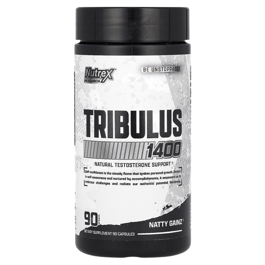 Nutrex Tribulus – Natural Testosterone Support for Strength & Vitality