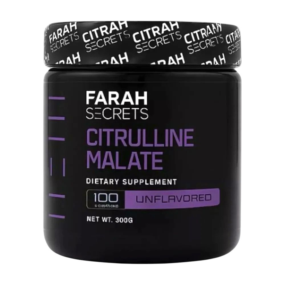 Farah Secrets Citrulline Malate 300g – 100 Servings Pre-Workout in Egypt