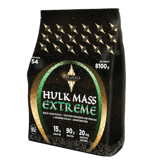 Azgard Hulk Mass 8.1kg (54 Servings) | Extreme Mass Gainer for Size, Strength & Recovery|In Power Fit Supplements Egypt