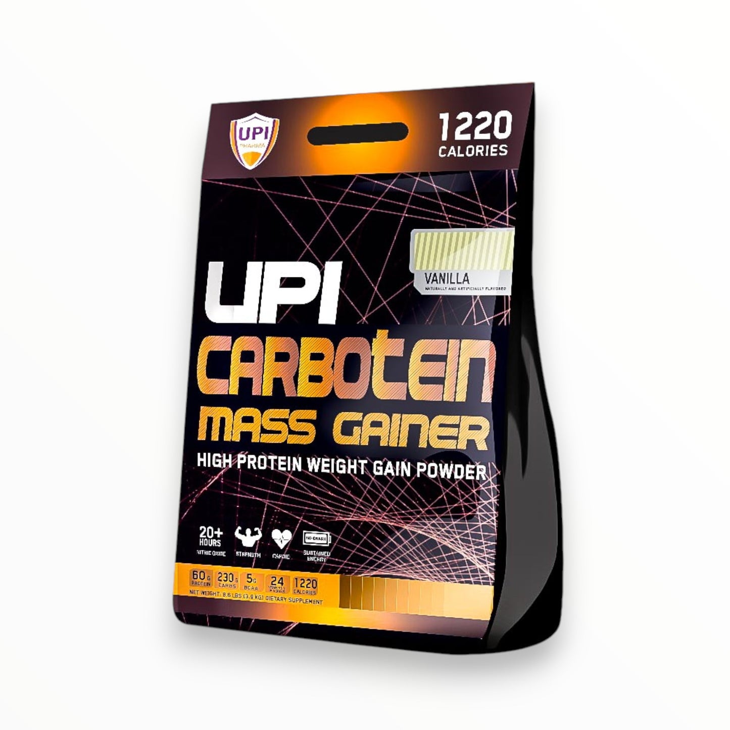 UPI Carboten Mass Gainer – مسحوق غني بالبروتين لزيادة الوزن ونمو العضلات