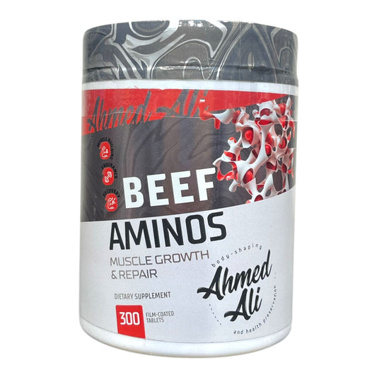 Ahmed Ali Beef Amino 300 Tablets – Muscle Growth & Recovery in Egypt