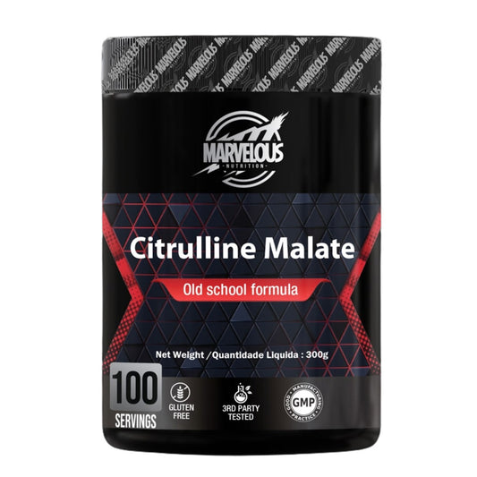 Marvelous Nutrition Citrulline Malate – 100 Servings for Enhanced Nitric Oxide & Performance