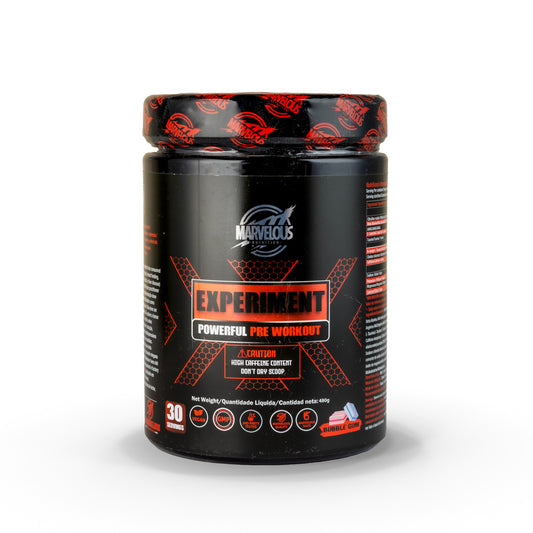 The Marvelous Experiment is a popular pre-workout supplement designed to enhance workout performance.