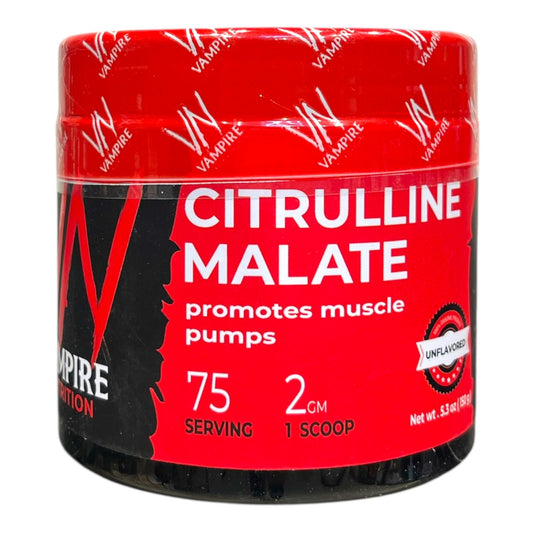 Vampire Citrulline Malate 150g (75 Servings) – Pre-Workout Pump Booster in Egypt