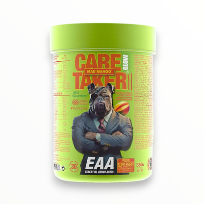 One Raw Care Taker EAA Berry Blast 30 Servings | Essential Amino Acids for Recovery & Muscle Growth