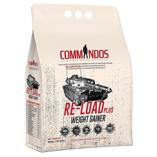 Commandos Mass Gainer 5kg – 20 Servings Weight Gainer in Egypt