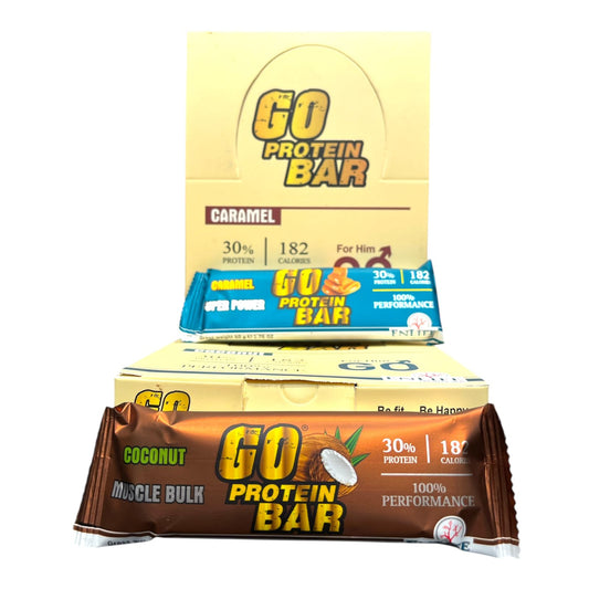 Go Protein Bar – Box of 12 High-Protein Snack Bars in Egypt