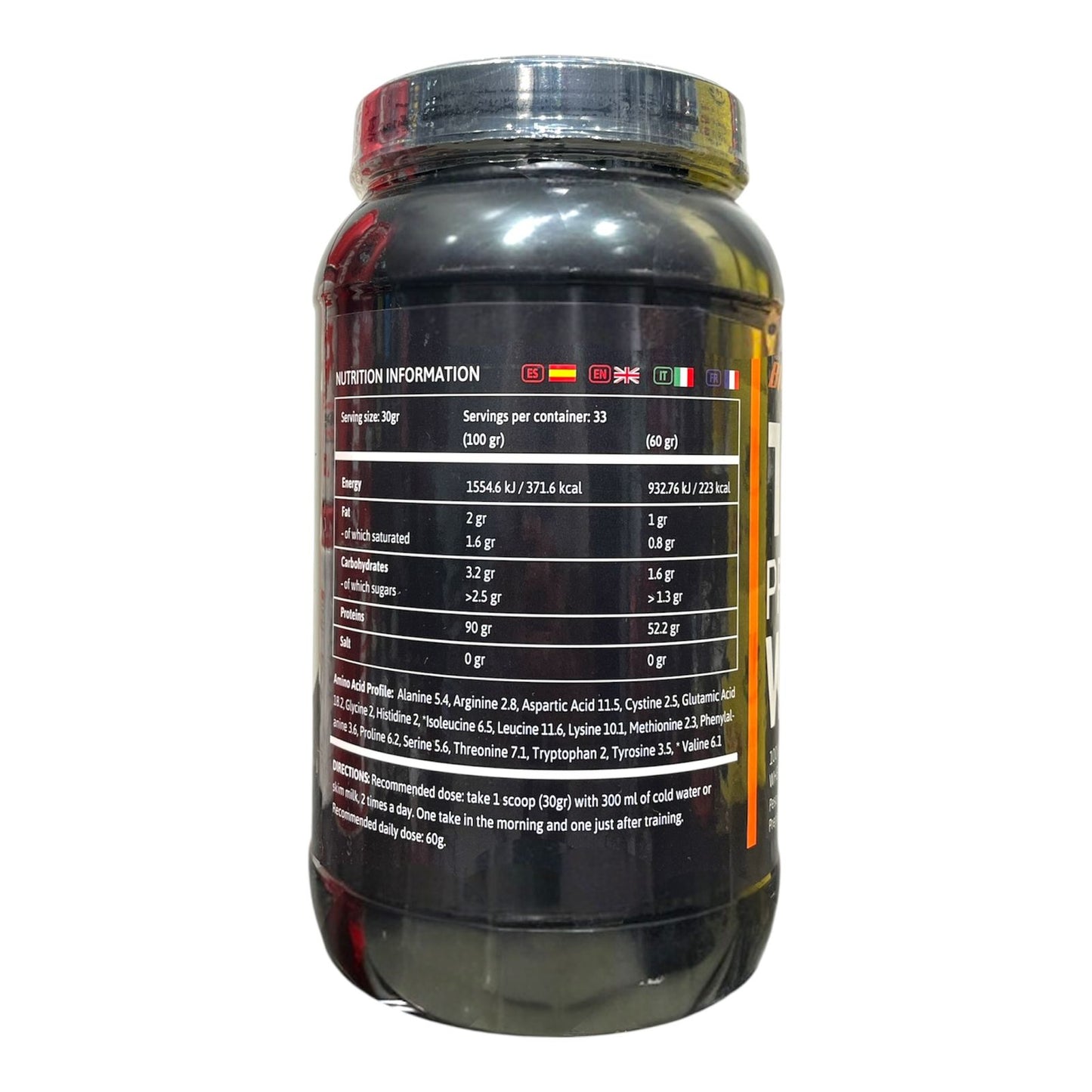 بيج مان واي ١ كجم (٣٣ حصة) |واي بروتينالممتاز لنمو العضلات والتعافي