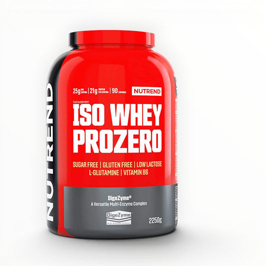 Nutrend ISO Whey ProZero 2250g | Whey Protein Isolate | 21g Protein | 90 Servings