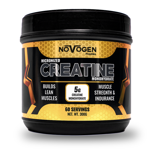 Novogen Micronized Creatine Monohydrate – Pure Creatine for Strength and Endurance