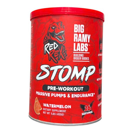 Red Rex Stomp Pre Workout 26 Servings – Extreme Energy & Focus in Egypt