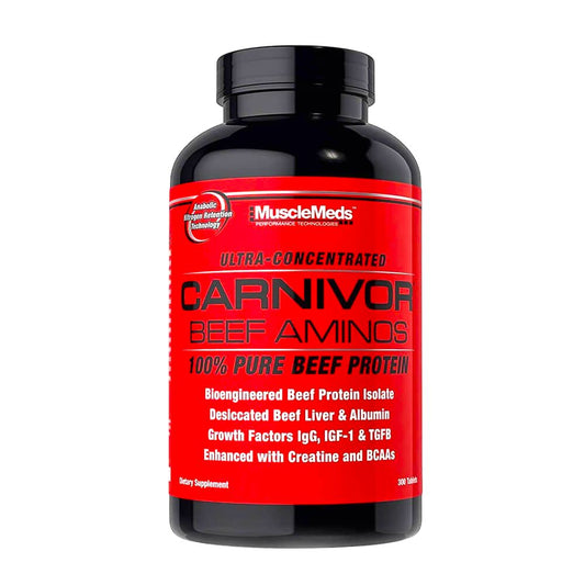 MuscleMeds Carnivor Beef Aminos 300 Tablets – Muscle Recovery in Egypt