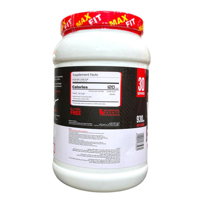 Max Fit Whey Protein 930g (30 Servings) | Premium Protein for Muscle Growth & Recovery|In  Power Fit Supplements Egypt