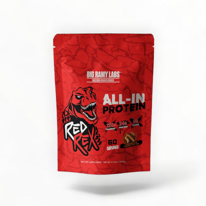 Red Rex All-In Protein Vanilla 4.23lbs – High Protein Lean Formula | Big Ramy Labs