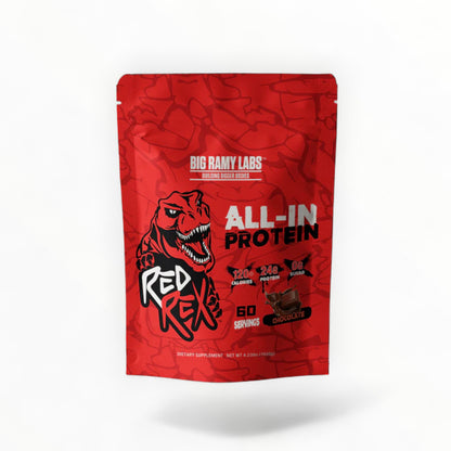 Red Rex All-In Protein Vanilla 4.23lbs – High Protein Lean Formula | Big Ramy Labs