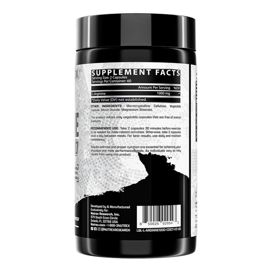 Nutrex L-Arginine – Advanced Nitric Oxide Booster for Muscle Pumps