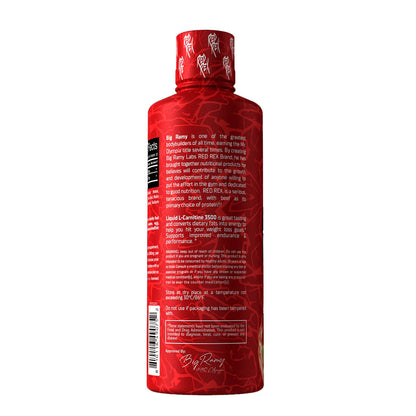 Red Rex L-Carnitine Liquid – 3000mg Fat Burner & Energy Booster | 32 Servings