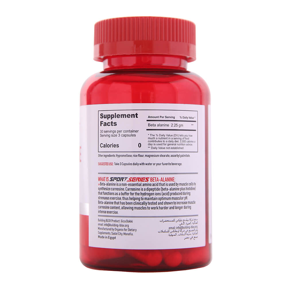 Sport Series Beta-Alanine is a dietary supplement designed to enhance athletic performance by increasing muscle.