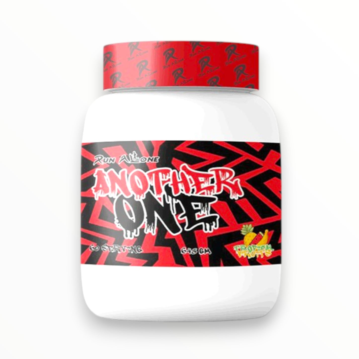 Run All One Another One Pre-Workout – Tropical Fruits Flavor 645g | Energy, Focus & Performance Booster (60 Servings)