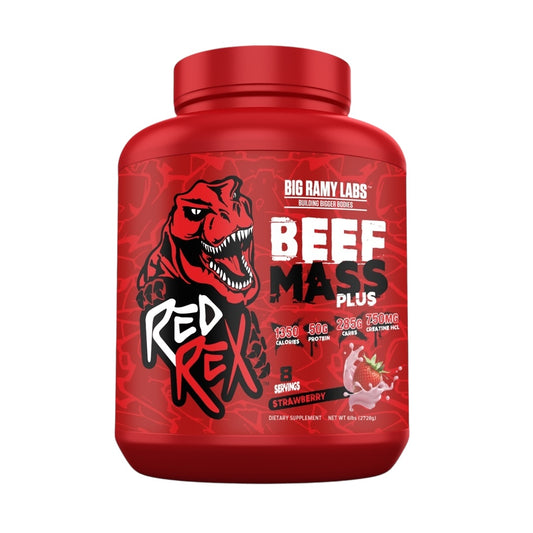 BEEF RED REX MASS GAINER 8srv – Lean Muscle Mass Formula