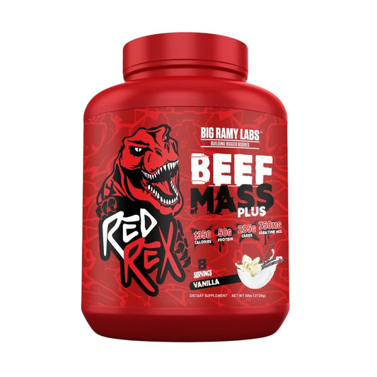 BEEF RED REX MASS GAINER 8srv – Lean Muscle Mass Formula