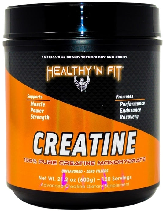 Healthy 'N Fit Creatine Monohydrate – Pure Creatine for Enhanced Muscle Power
