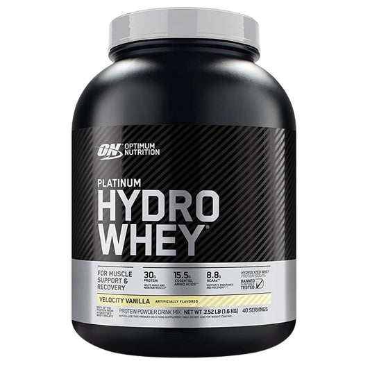 Platinum Hydro Whey is a premium protein supplement made by Optimal Nutrition (ON),